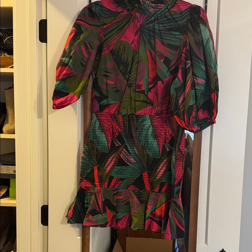 farm rio - midnight leaves size S